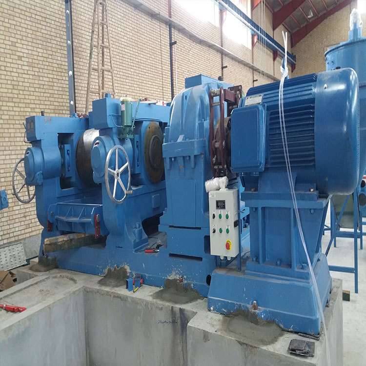 XKP Rubber Powder Cooling System Circular Breaking Machine Tire Crusting Tire Broken Cutting Cutting Mechanical Equipment