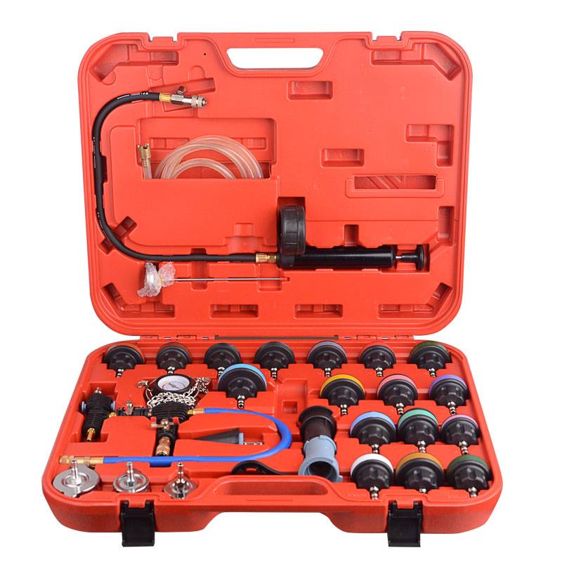 28 pieces of water tank leakage instrument vacuum water tank water replacement tool cooling system pressure table 2 years quality guarantee