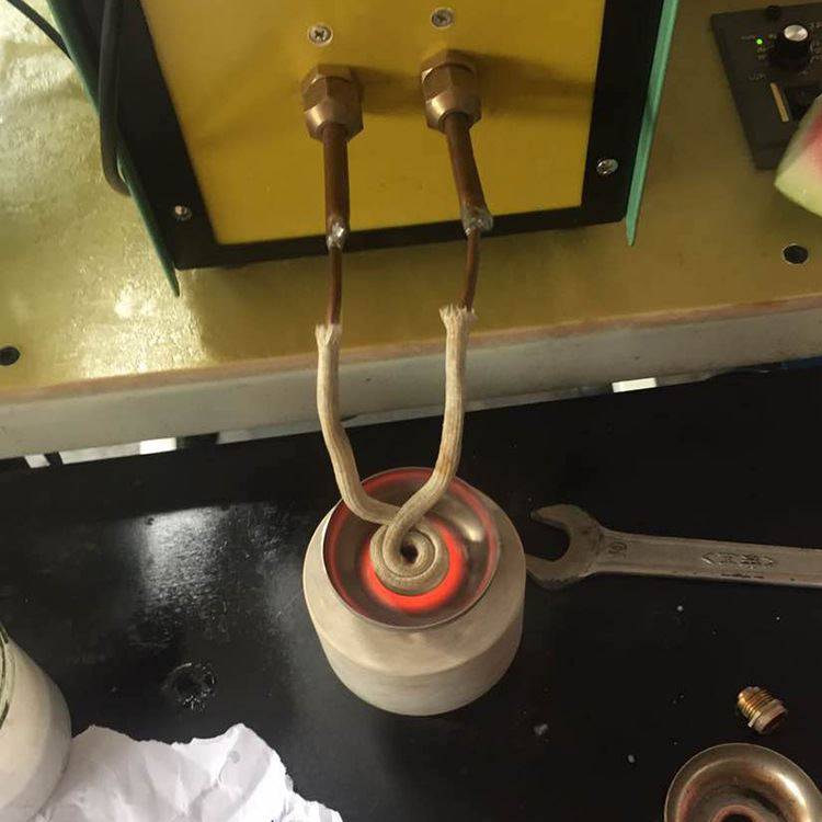 Induction sclerosis tool sensor quenching hardening machine sensor heat forging machine with cooling system