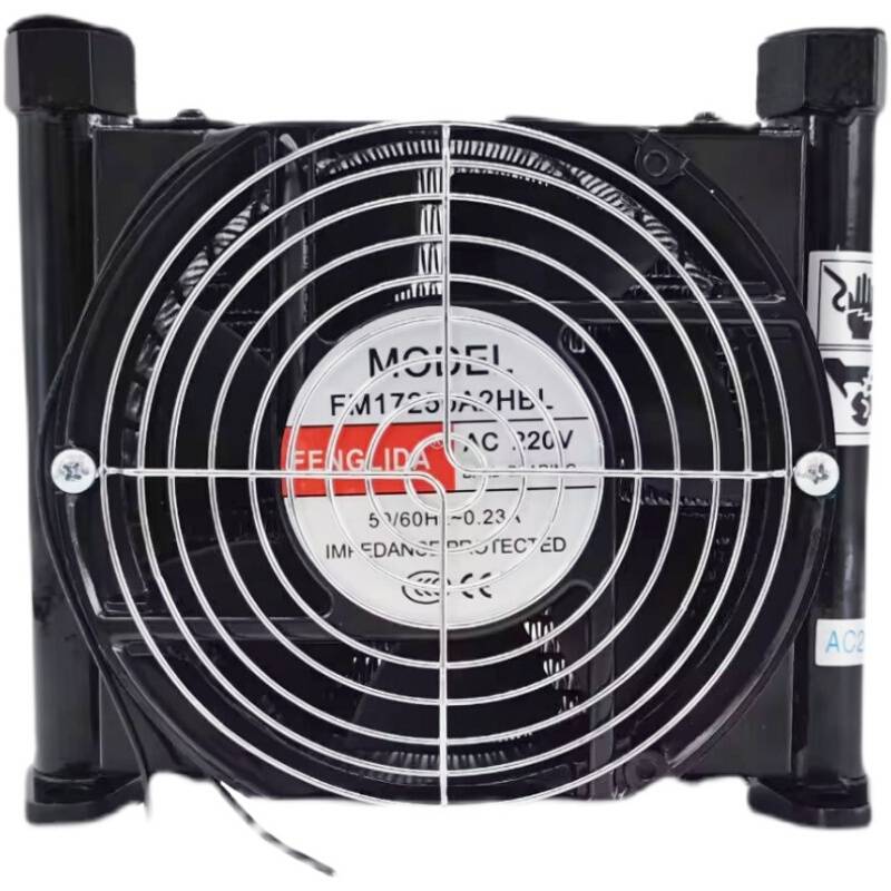 Hydraulic oil wind cooler Construction mechanical hydraulic oil cooler cooler with car hanging modified fuel tank system radiator