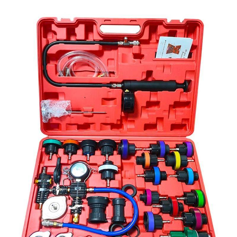 Auto water tank leakage tool cooling system leakage instrument water tank G pressure plus injection pressure meter suite auto repair
