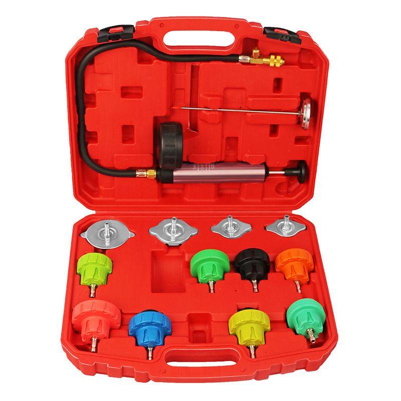 14 pieces of water tank leakage detector car cooling system testes, auto repair pressure gauge, suppress meter