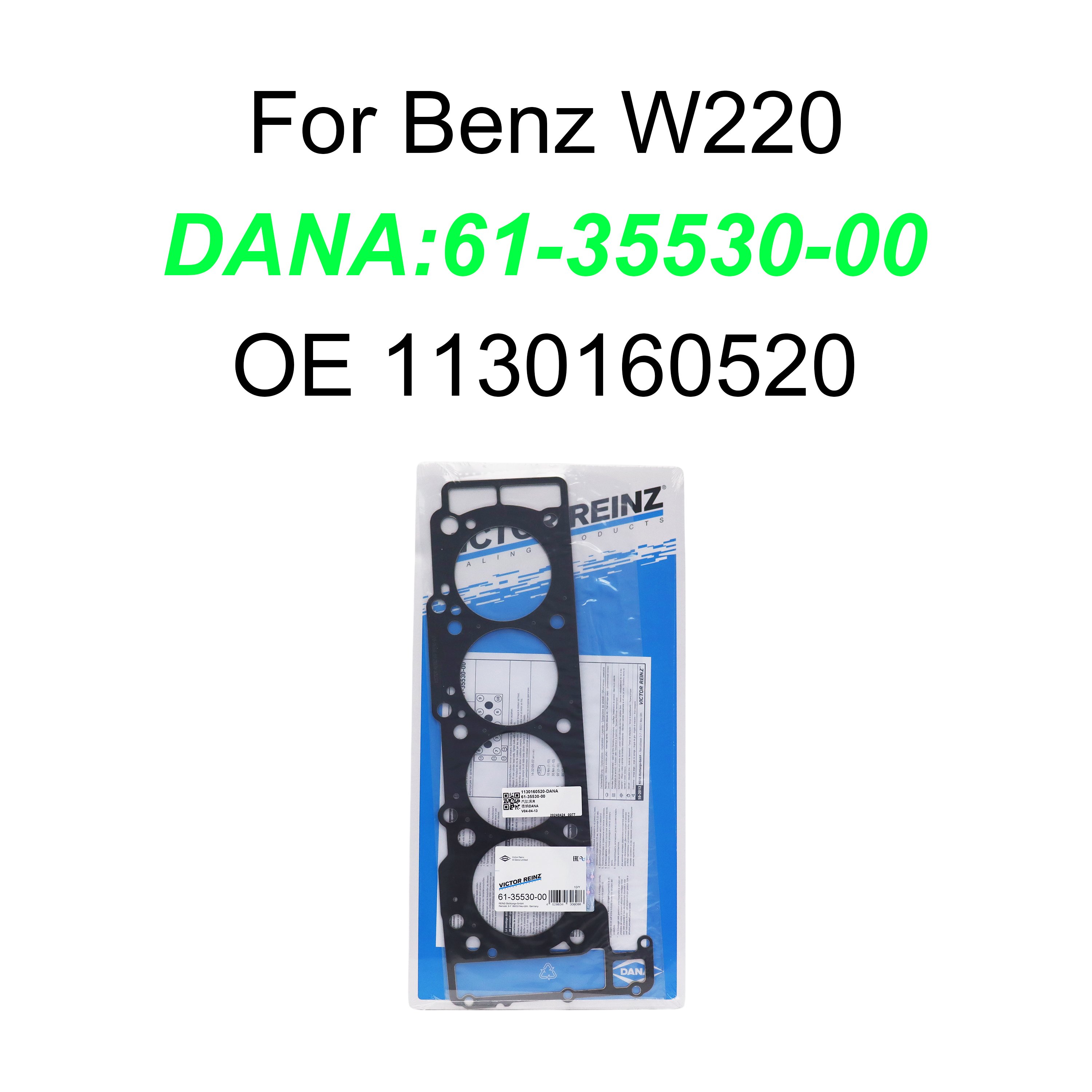 Engine Cylinder Head Gasket for Benz W220 Head Gasket OEM 1130160520