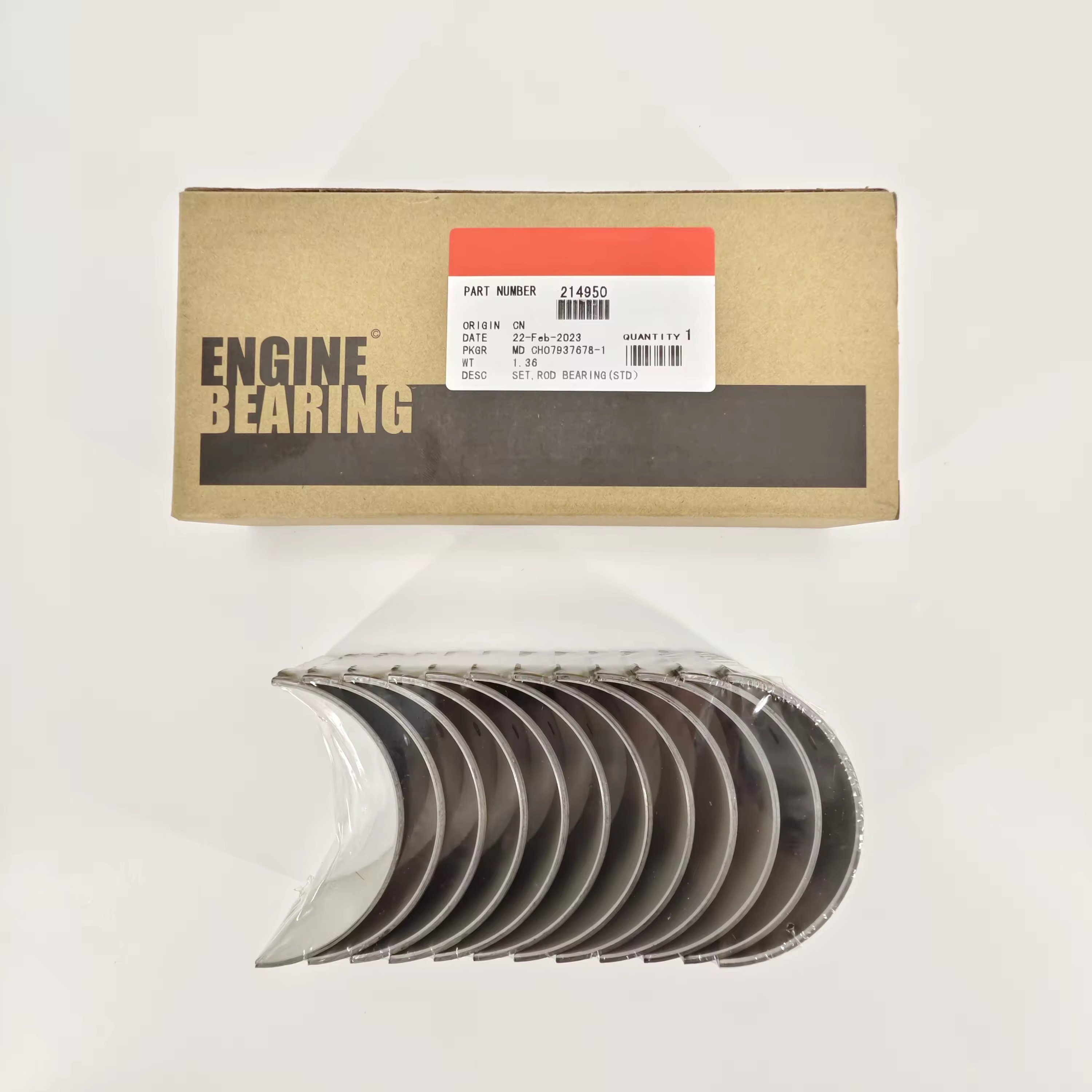 New Product Kta19 Ar12250 3047390 3018210 Engine Part Connecting Rod Bearing