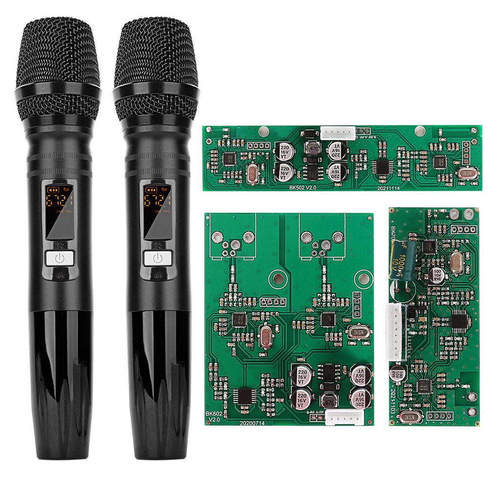 DL-802 Professional wireless microphone module UHF FM microphone receiving board circuit board