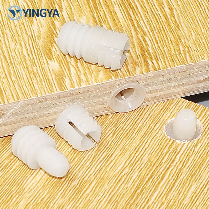 Factory Price 2-in-1 Furniture Board Invisible Connector Invisible Expansion Rod Concealed Connectors Workshop Furniture Parts