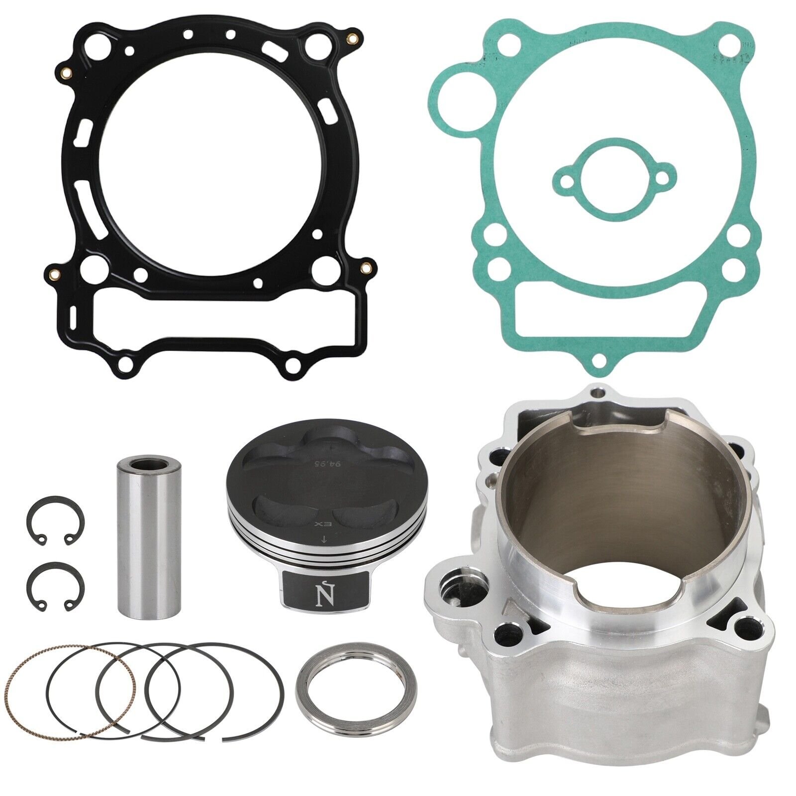 95mm Stock Bore Cylinder Piston Gasket Kit For Yamaha YFZ450 YFZ 450F ATV 04-13
