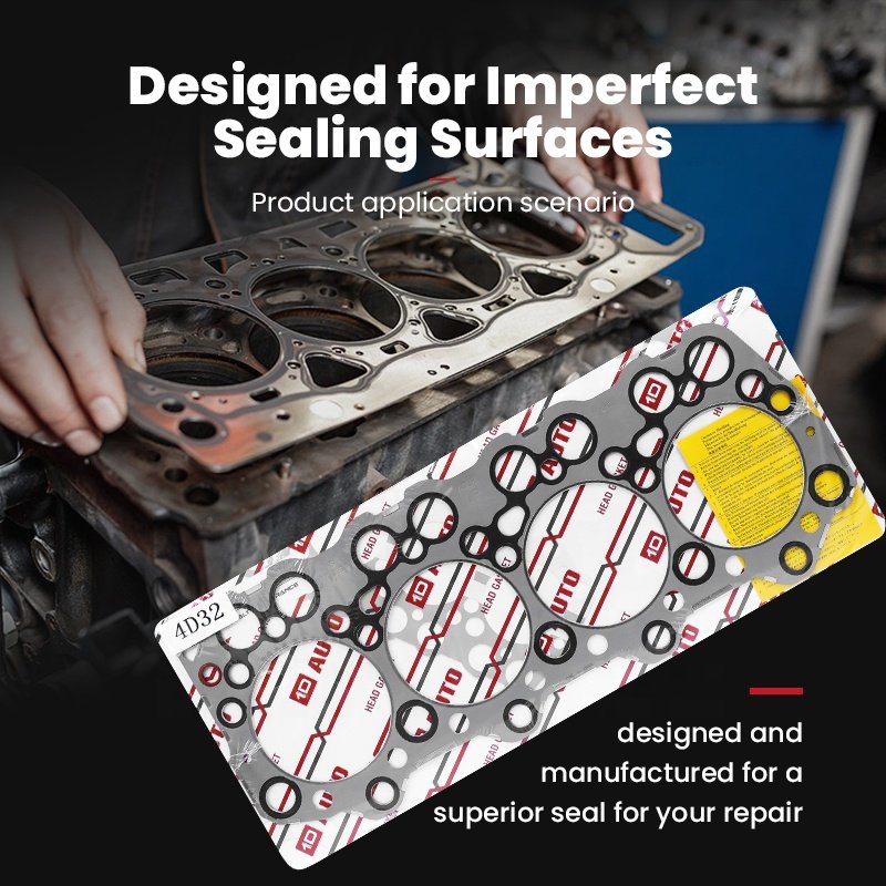 1D Automobile Engine Parts Metal Gasket 4D32 OEM: ME013330 For MITSUBISHI Cylinder Head Gasket