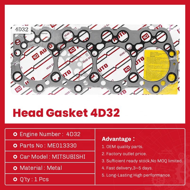 1D Automobile Engine Parts Metal Gasket 4D32 OEM: ME013330 For MITSUBISHI Cylinder Head Gasket