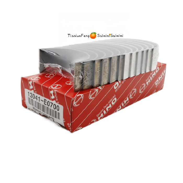 Genuine Hino JO8E VH13041E0700 13041-E0700 13041E0700 Connecting Rod Bearing for SK350-8 SK330-8 Excavator Saimimi TianFeng