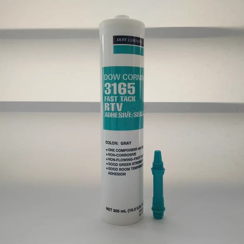 Dow Corning 3165RTV Silicone Sealant Filler High and Low Temperature DC3165 Gray 305ML American Silicone Sealant for Glass 3165