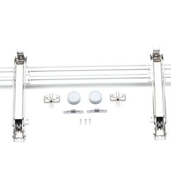 One set (two hinges+Bus door hinge connecting rod 580mm)