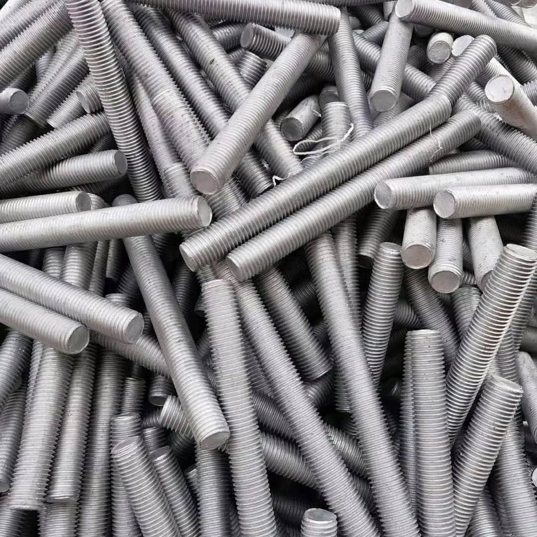 4.8 and 8.8 Grade 1000/2000/30000 length M5 M6 M8 M10 Galvanized good quality Threaded Rod