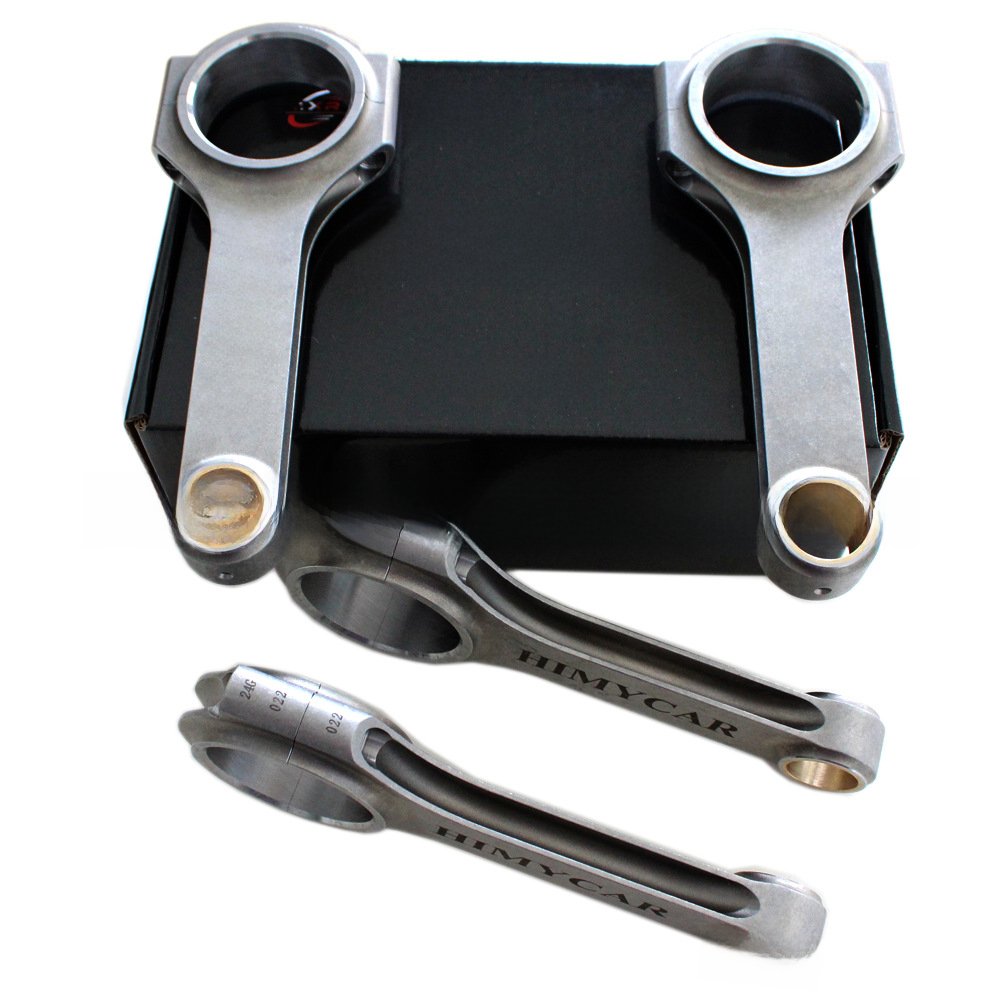 Forged Connecting Rod H-beam Forged 4340 Connecting Rods Fit Honda Prelude 2.2l DOHC/VTEC H22 H22A H22a1 H22a4 with Bolts