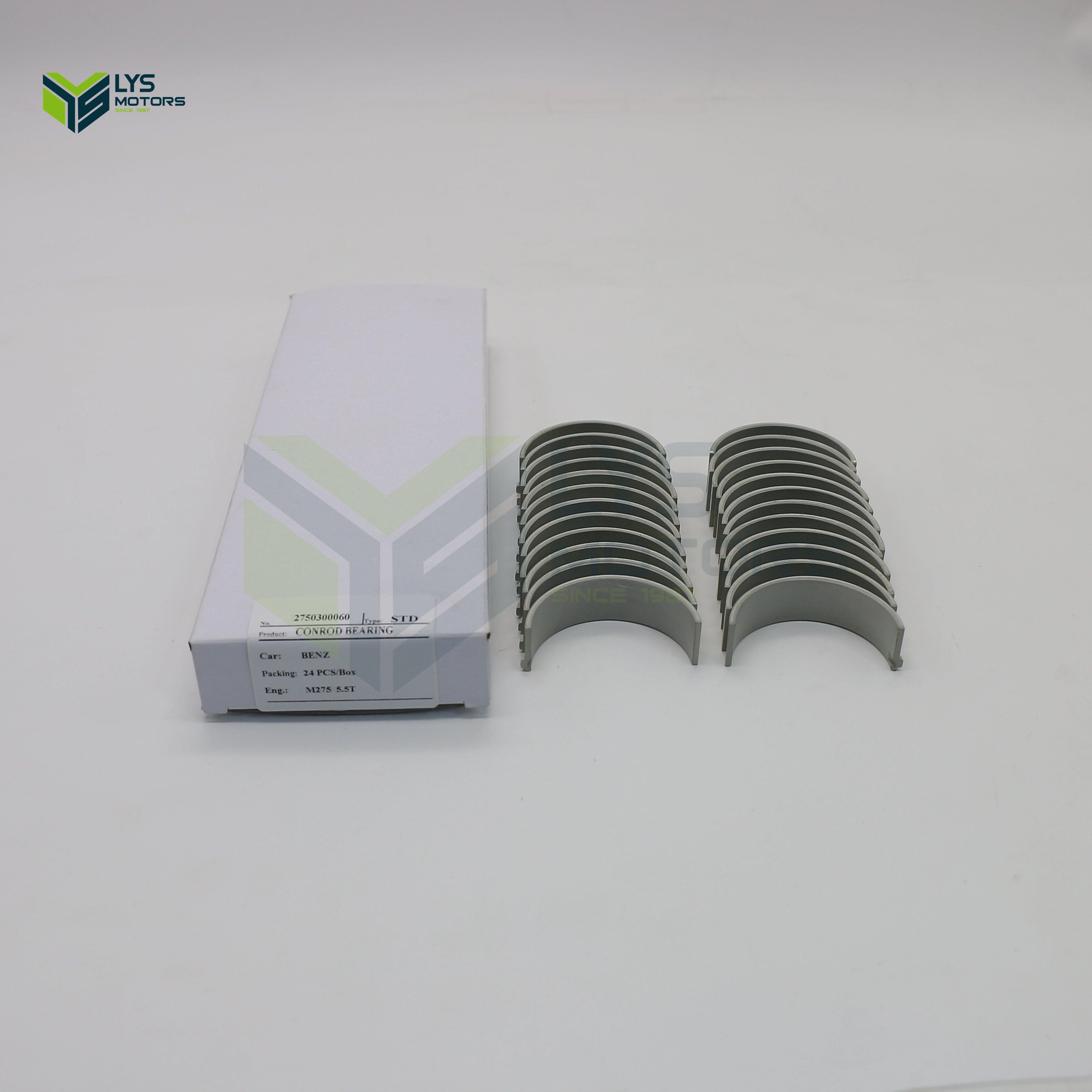 Engine bearing connecting rod bearing 2750300060 A2750300060 2750300360 A2750300360 FOR M275 petrol engine 5.5T STD 0.25 0.5