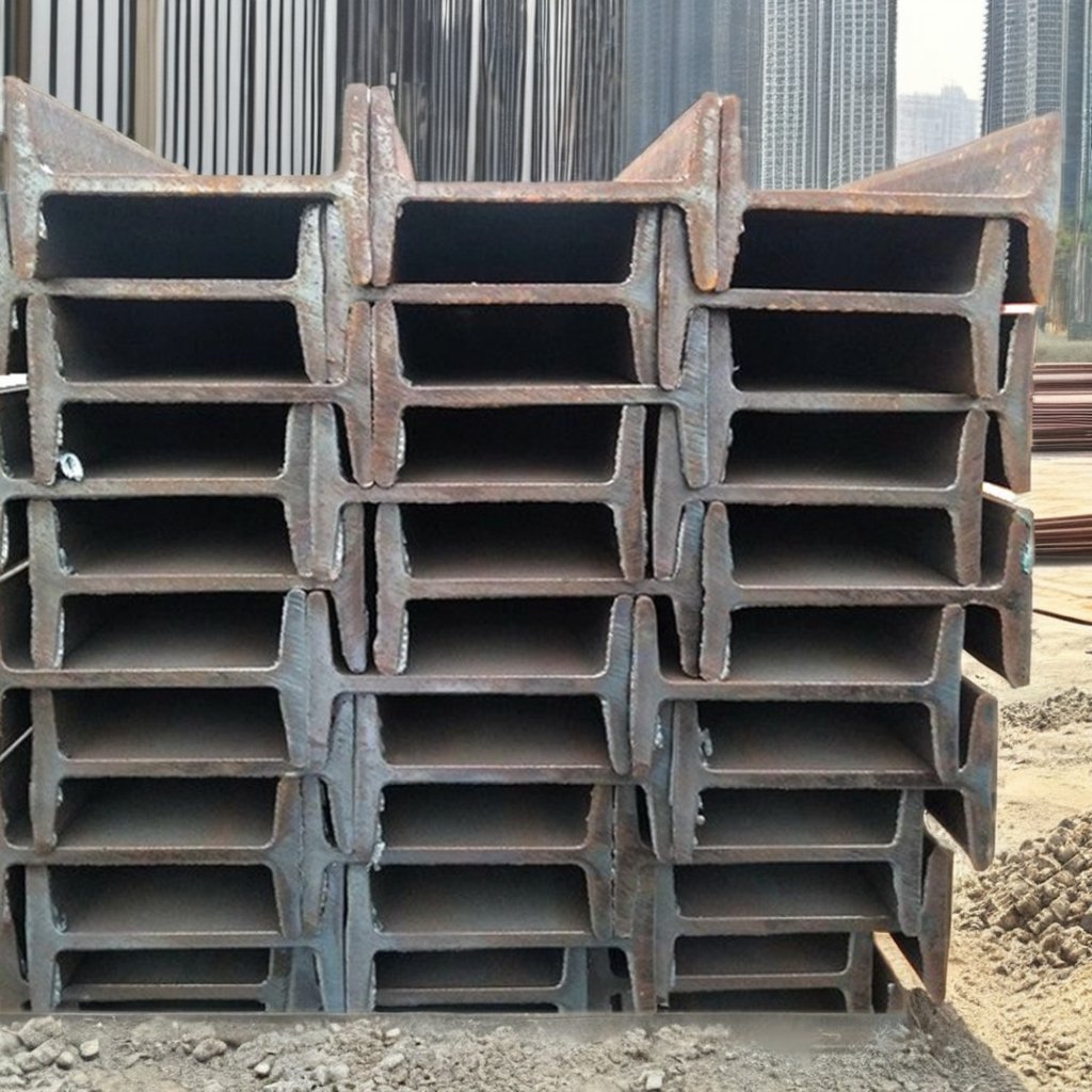 Chinese Factory's ASTM AISI Q235 A36 Carbon Steel I Beam H Shape Steel for Transportation with Bending Processing Service