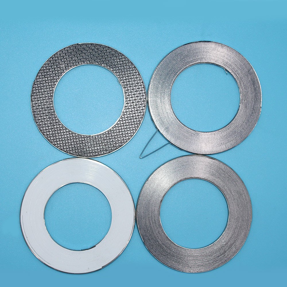 Pipeline specific reinforced flexible graphite composite gasket Basic flexible graphite spiral wound gasket
