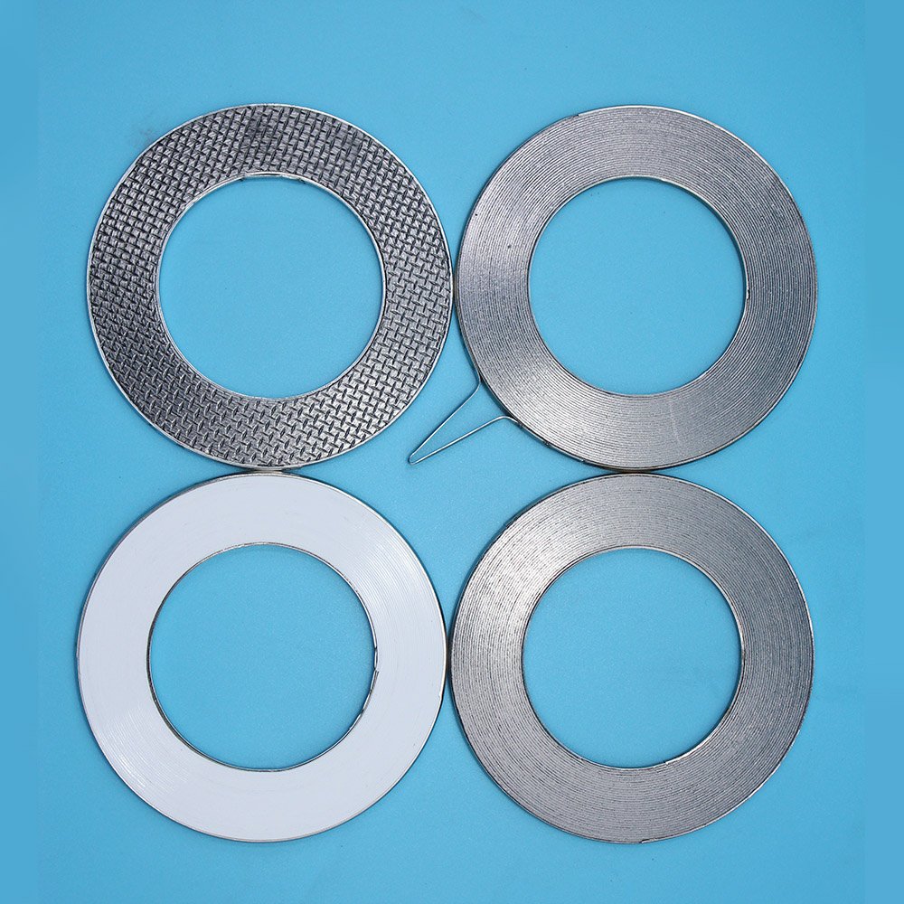 Pipeline specific reinforced flexible graphite composite gasket Basic flexible graphite spiral wound gasket