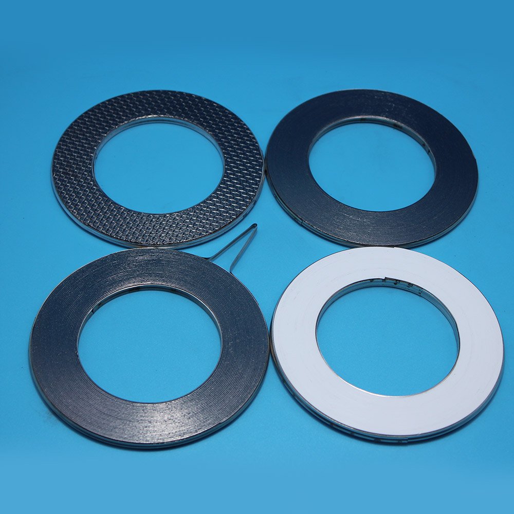 Pipeline specific reinforced flexible graphite composite gasket Basic flexible graphite spiral wound gasket
