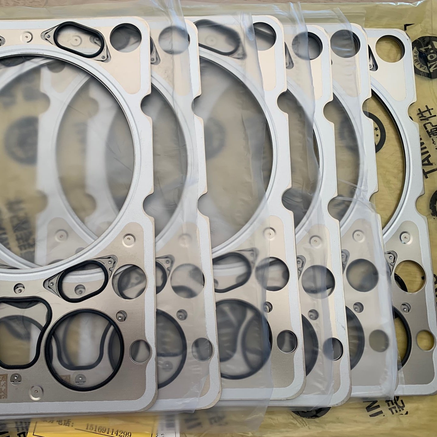 Weichai WP12 Cylinder Head Gasket 336/371 HP Spare Parts 612700040018