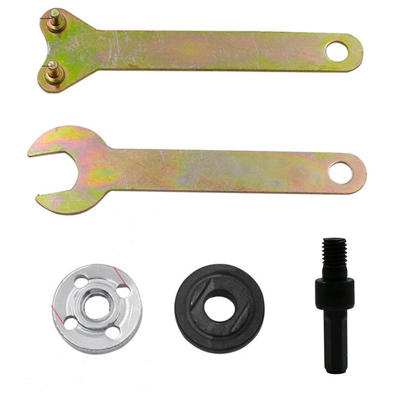 Electric Drill Conversion Angle Grinder Tool Accessories Wrench Kit Connecting Rod for Cutting Disc Wood Metal Polishing Wheel