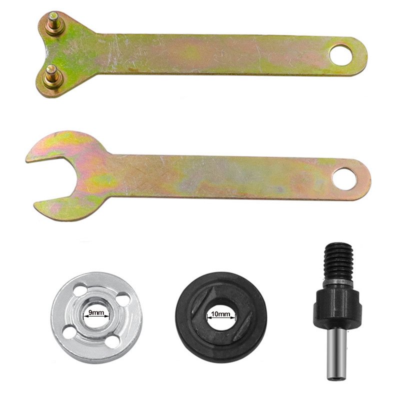 Electric Drill Conversion Angle Grinder Tool Accessories Wrench Kit Connecting Rod for Cutting Disc Wood Metal Polishing Wheel