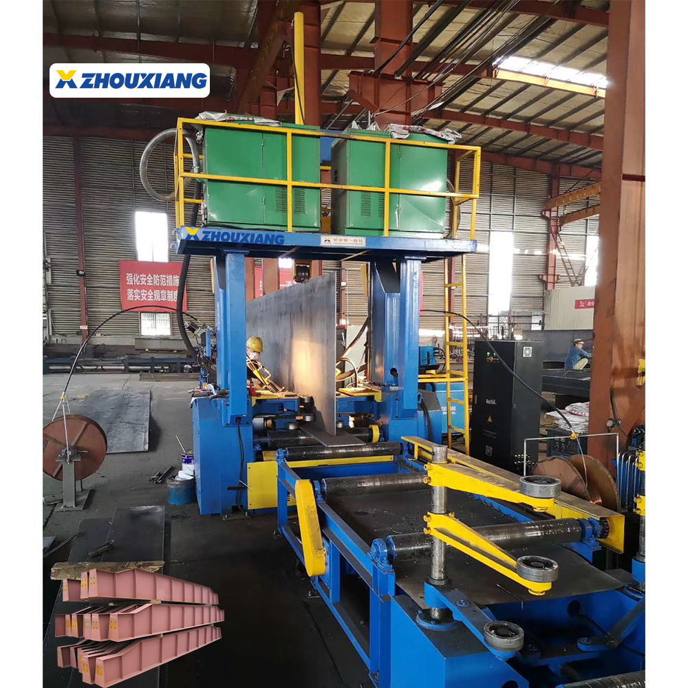 Integrated Automatic Manufacturing H Beam Assembly Welding Straightening Machine