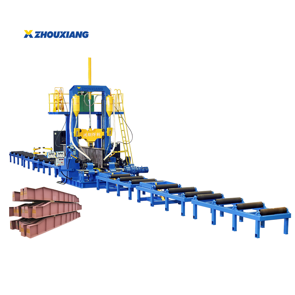 Integrated Automatic Manufacturing H Beam Assembly Welding Straightening Machine