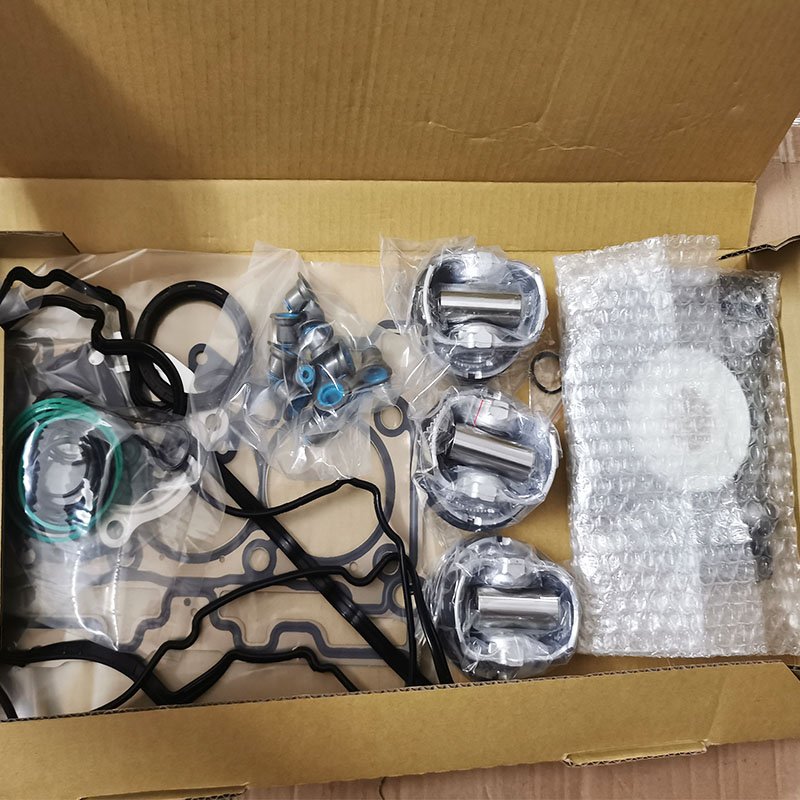 1771609 1939521 CM5G-6051-GC Engine Pistons & Head Gasket Kit for Ford B-MAX C-MAX Focus 1.0 Ecoboost M1CA M1DA M2DA SFCA SFCB