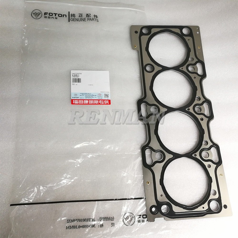 Foton Cummins ISF2.8 ISF 2.8 28 ISF28 Diesel engine Cylinder Head Gasket 5345647 5257187