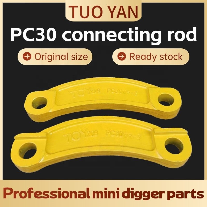 Original size PC30 connecting rod mini excavator spare parts supporting arm