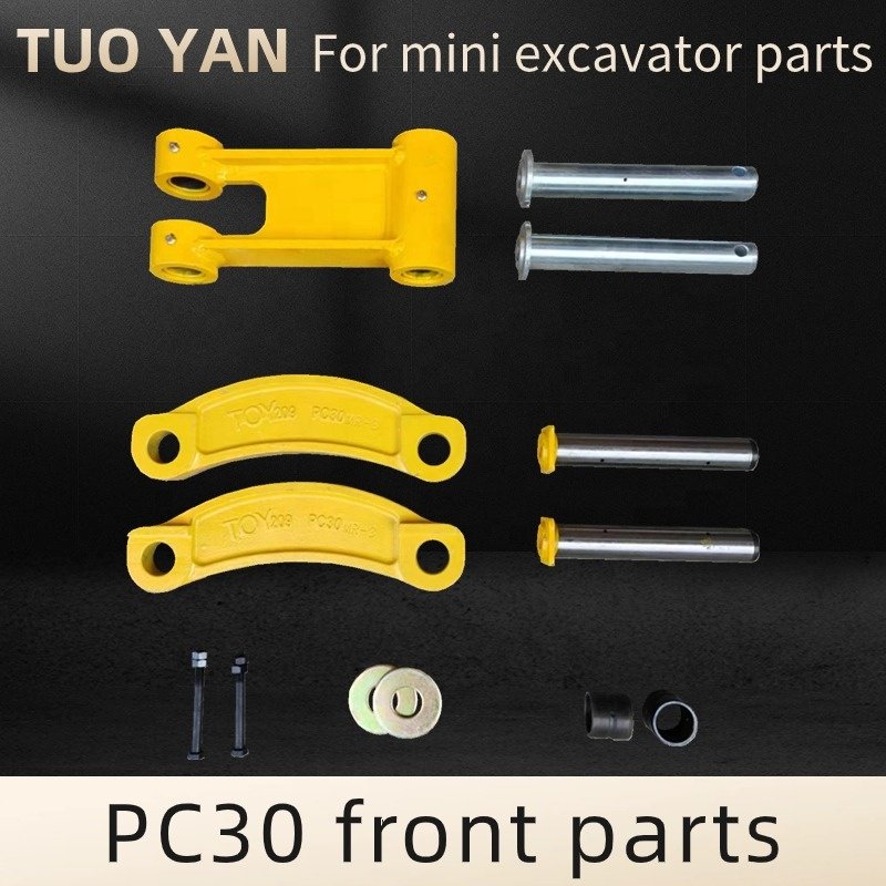 Original size PC30 connecting rod mini excavator spare parts supporting arm
