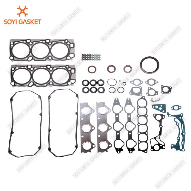 Gasket set overhaul for MITSUBISHI 6G74\V75 OEM MD977868 head gasket repair kit/engine overhaul full set