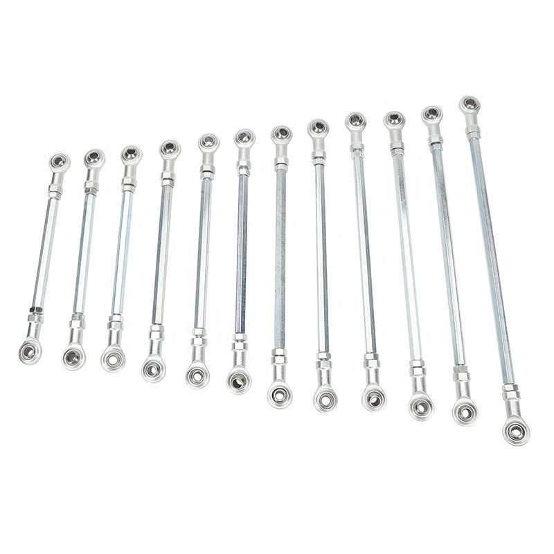 200mm Hot Sale Steering Tie Rod kit M8 Ball Joint For 47cc 49cc Electric Mini Kids ATV Go Kart Buggy Quad Bike Parts