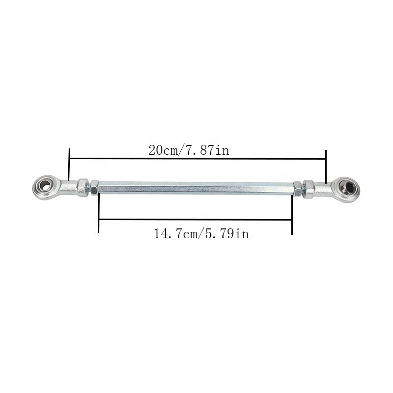 200mm Hot Sale Steering Tie Rod kit M8 Ball Joint For 47cc 49cc Electric Mini Kids ATV Go Kart Buggy Quad Bike Parts