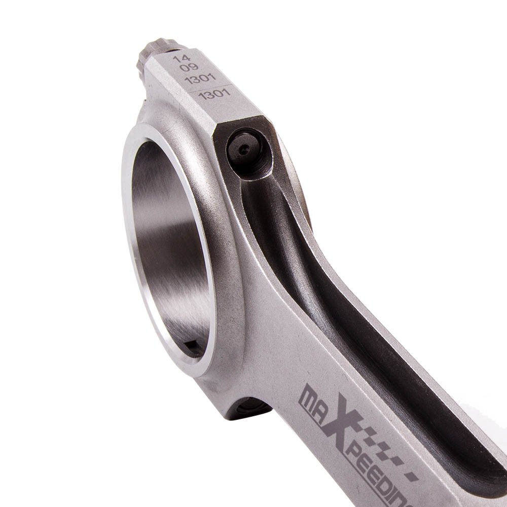 Forged H-Beam Connecting Rods SR20DE SR20 For Nissan S13 S14 Silvia 180SX 200SX Pulsar SR20DET 136.3mm