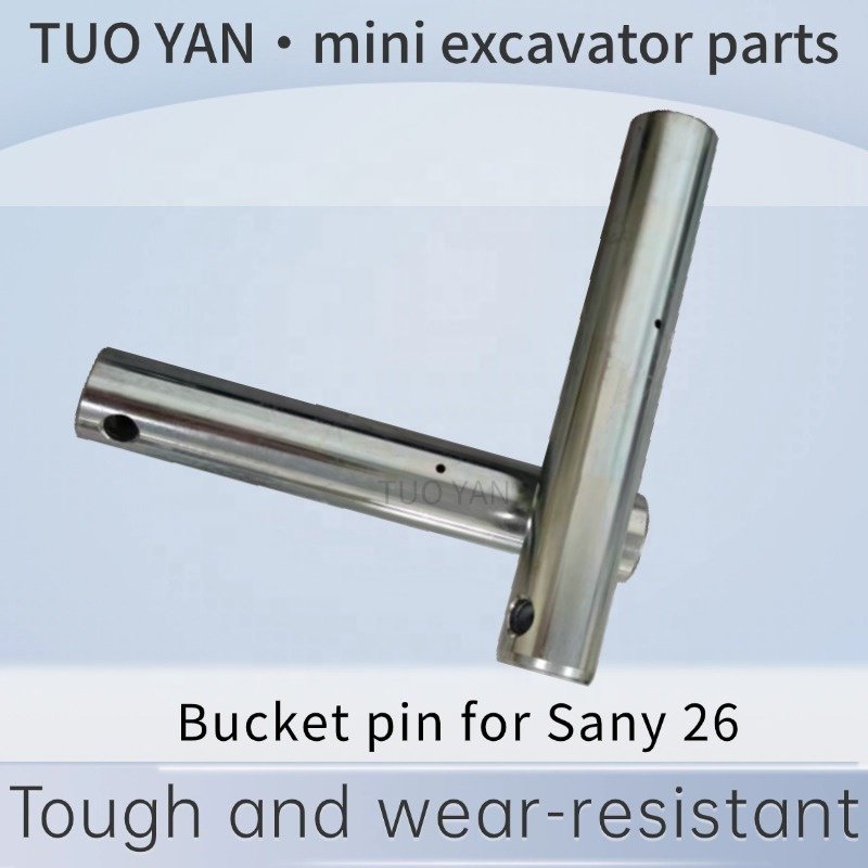 Factory outlet SY26 bucket pin mini excavator parts Sany 26 excavator pin and bushings bucket shaft digger pin
