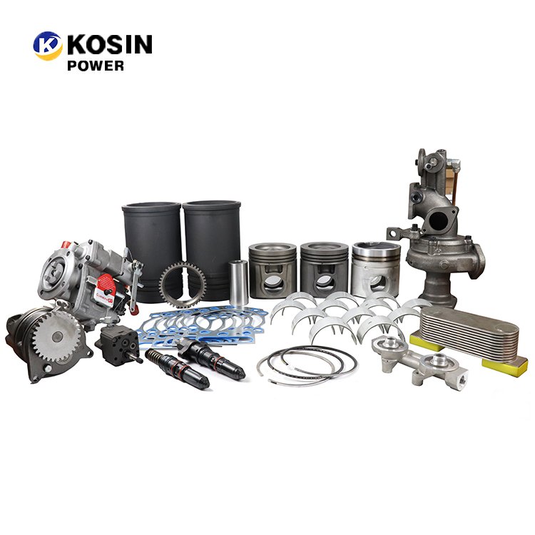 Genuine K19 KTA19 KTA19-G4 Liner piston kit gasket injector water pump crankshaft camshaft for Cummins diesel Engine Parts
