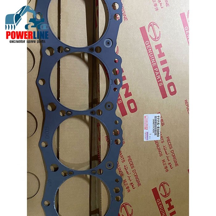 Japan genuine machinery engine J08E J08ET SK300-8 CYLINDER HEAD GASKET 11115-E0090 11115-E0200