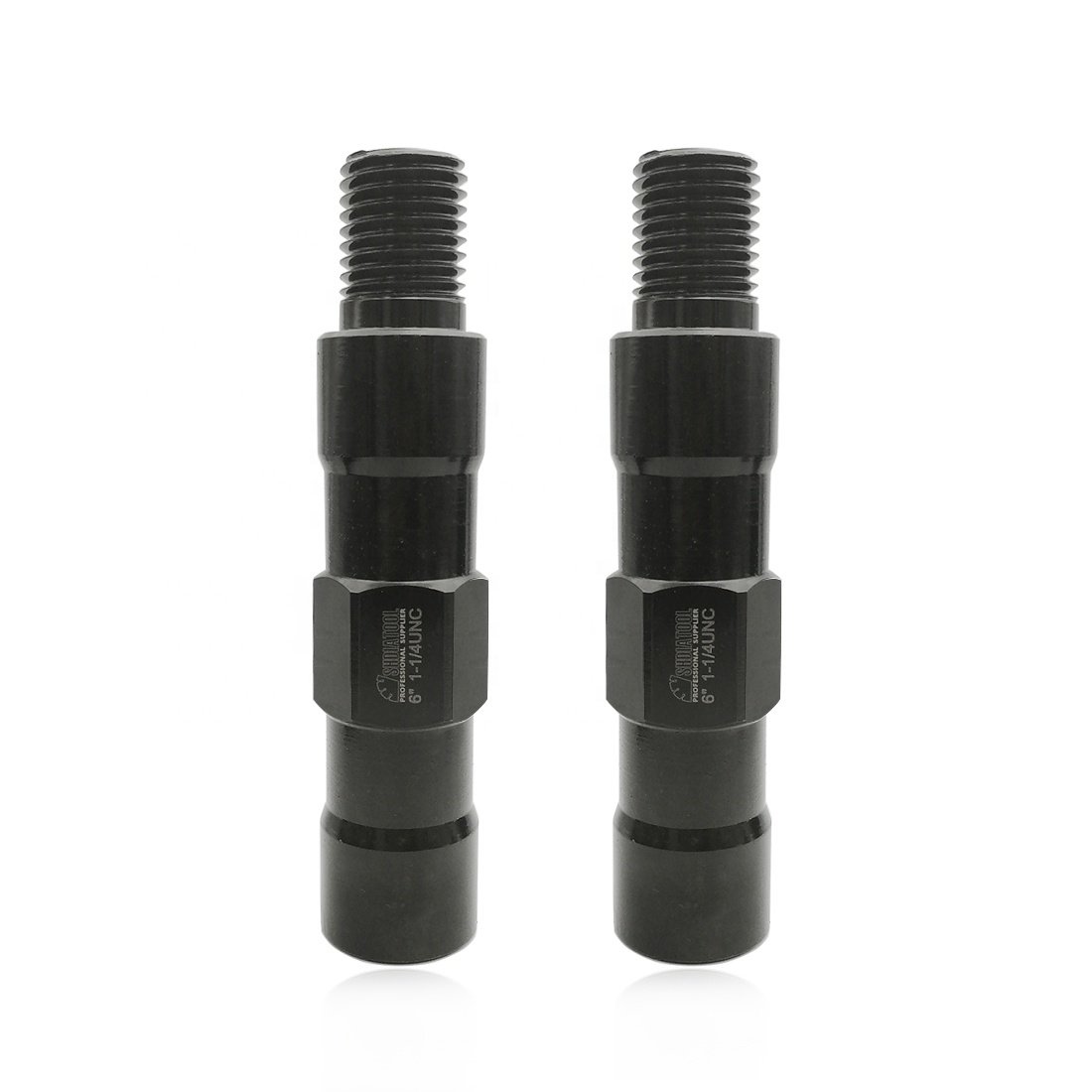 6inch 1-1/4 UNC Male Thread Extension Rod Diamond Core Drill Bit Exchange Adapter Connection Rod for Drilling Machine