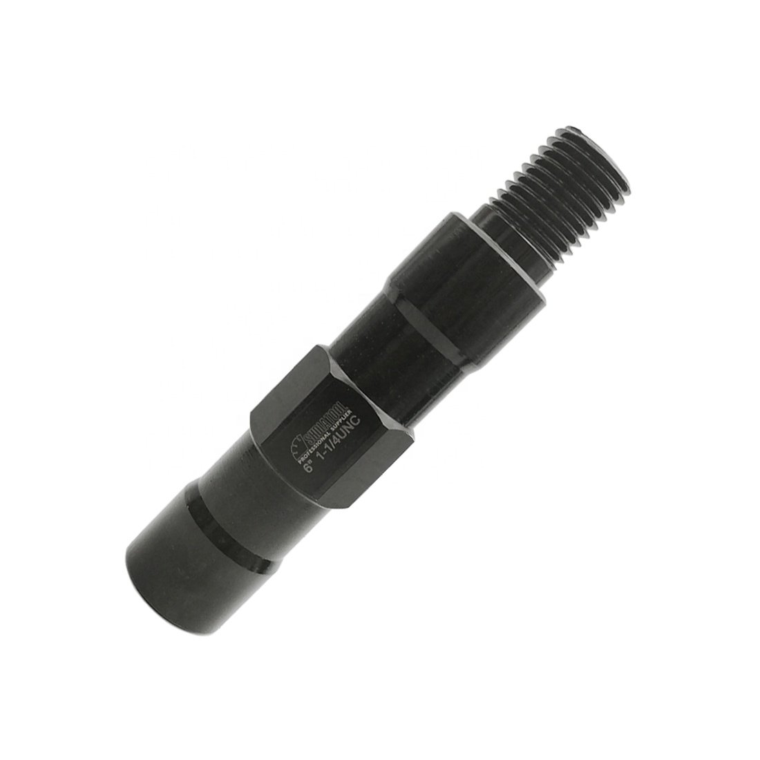 6inch 1-1/4 UNC Male Thread Extension Rod Diamond Core Drill Bit Exchange Adapter Connection Rod for Drilling Machine