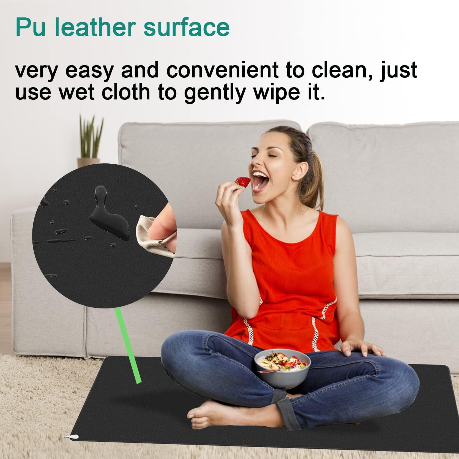 Hot sale Grounding Mat with Copper Grounding Rod Connect to Earth EMF Recovery Grounding Sleep Mat Grounding Yoga Mat
