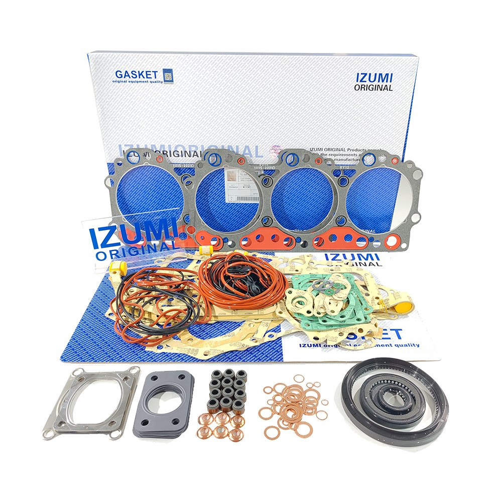 IZUMI H07C H07D K13C J08E P11C Overhaul Part Cylinder Liner Kit Piston Ring Gasket Water Fuel Pump Injector Rebuild Kit For Hino