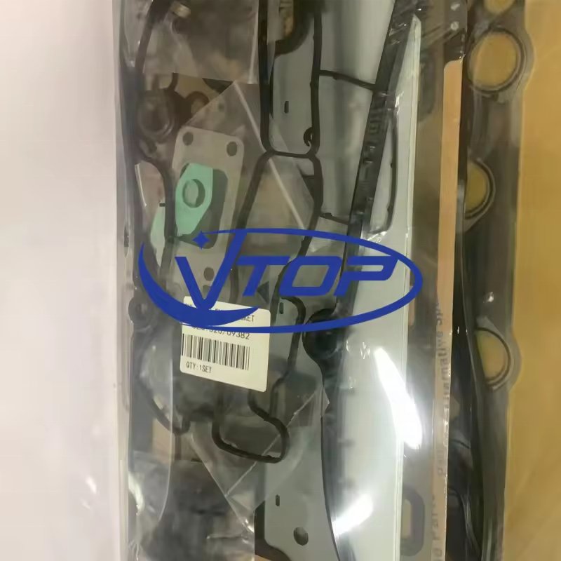 JCB444 Diesel Engine Parts Full gasket kit 320-09382 320/09382 for JCB444 Overhaul kit Cylinder Head Kit