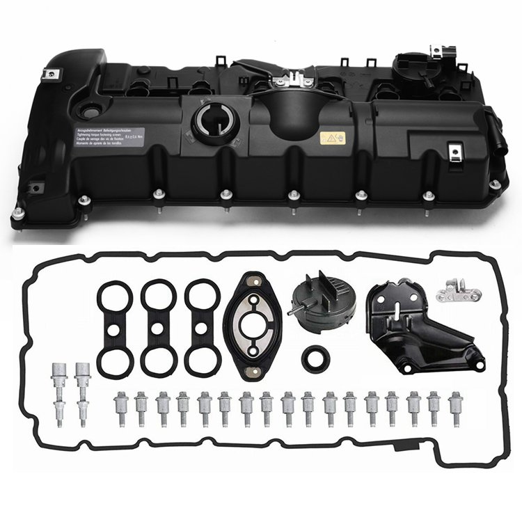 OE 11127552281 Engine Cylinder Head Valve Cover Chamber For BMW N52 N52B25 2.5L E60 E70 E82 E83 E84 E85 E87 E90 E91 E92 E93 F10
