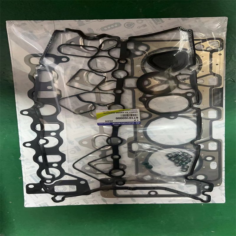 d20d d20dt engine gasket kit for SSANGYONG d20dt cylinder head gasket 6710160000