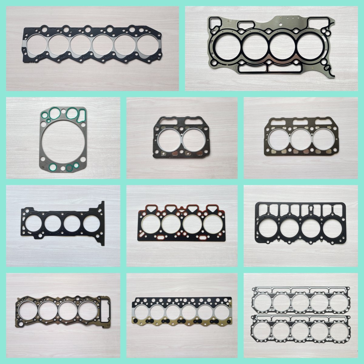 4P10 cylinder head gasket Applicable to Mitsubishi Fuso MK667098 504093499 30-029972-00