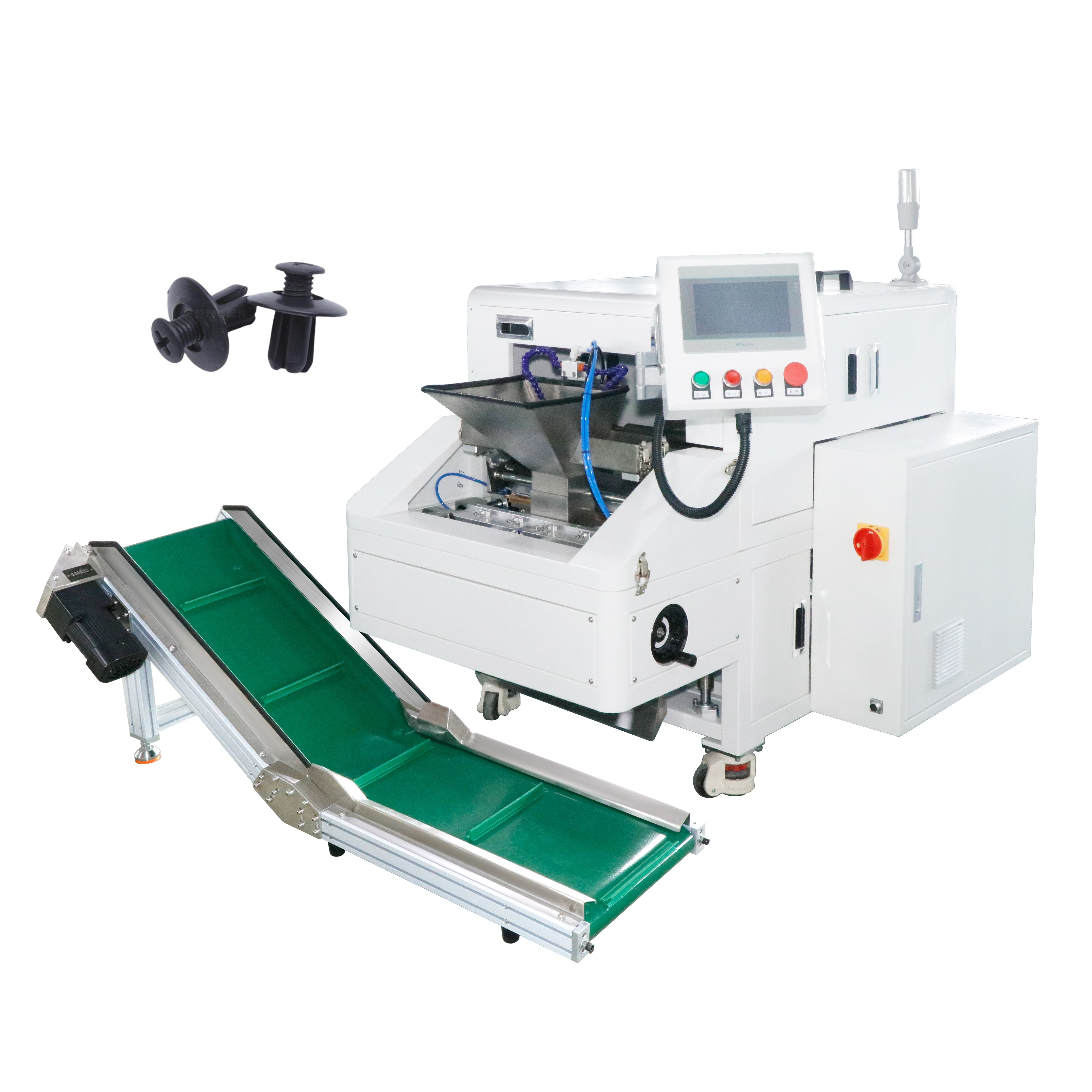 Automatic PE roll packing silicone gasket O- ring plastic screw packaging machine packing machine