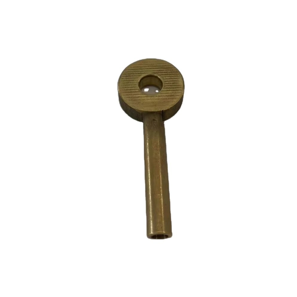 Custom ODM Brass Connecting Rod with 5-Handle CNC Machining Parts Micro Machining
