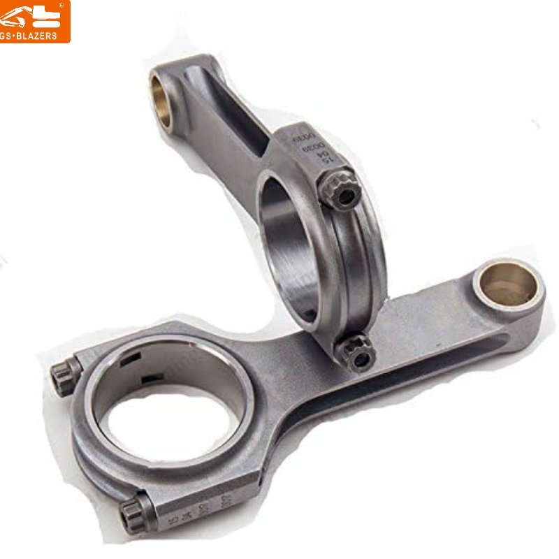Con Rod Conrod Connecting Rod for Fiat 500 Old Model 2 cylinder 120mm Forged 4340 aircraft ARP 2000 Shot Peened Racing Sport